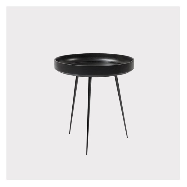 Mater - Bowl Table Medium Black 46 cm