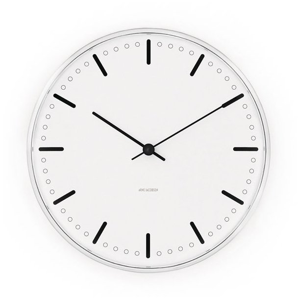 Vgur, Arne Jacobsen, City Hall Clock, 16 cm