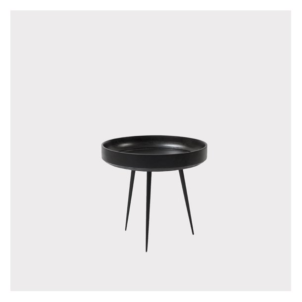 Mater - Bowl Table Small Black 40 cm