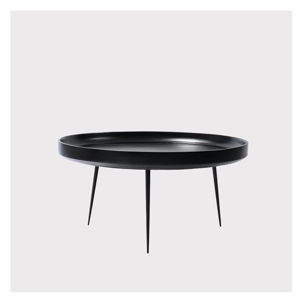 Mater - Bowl Table XL Black 75 cm