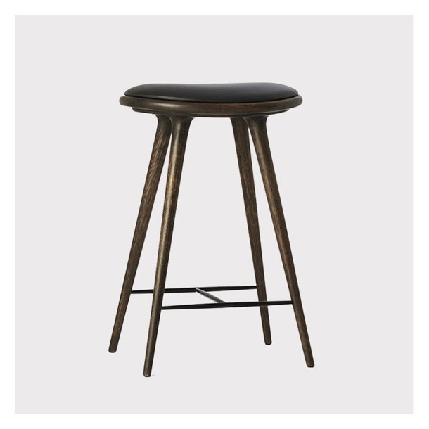 Mater - High Stool Sirka grey stained oak, 69 cm